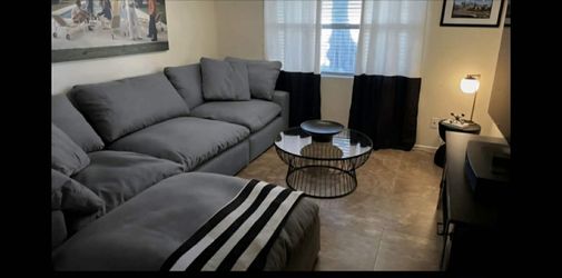 Cloud Dupe Modular Sectional Couch Sofa 