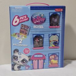 Littlest Pet Shop Hotel Target Exclusive 6 Pets Included 