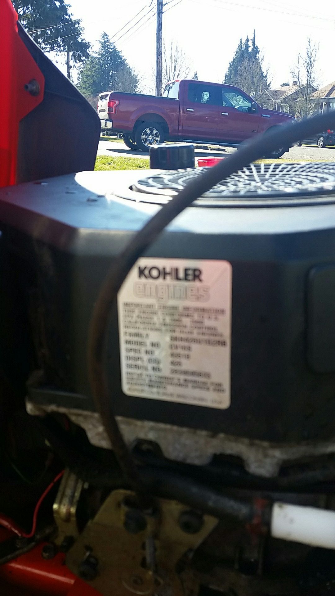 Scott's John Deere 42 inch 16 horsepower Kohler riding lawn mower for