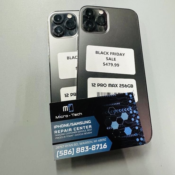 Max 256 Iphone 12 Pro 256 Black Friday Black Friday Sale Unlocked