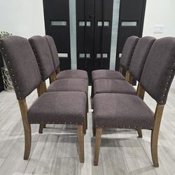 Chairs. 6 upholstery Dining Chairs