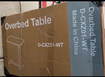Overbed table brand new
