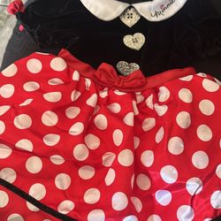 Minnie Mouse Dress/ Costume.