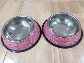 Diomand dog bowl