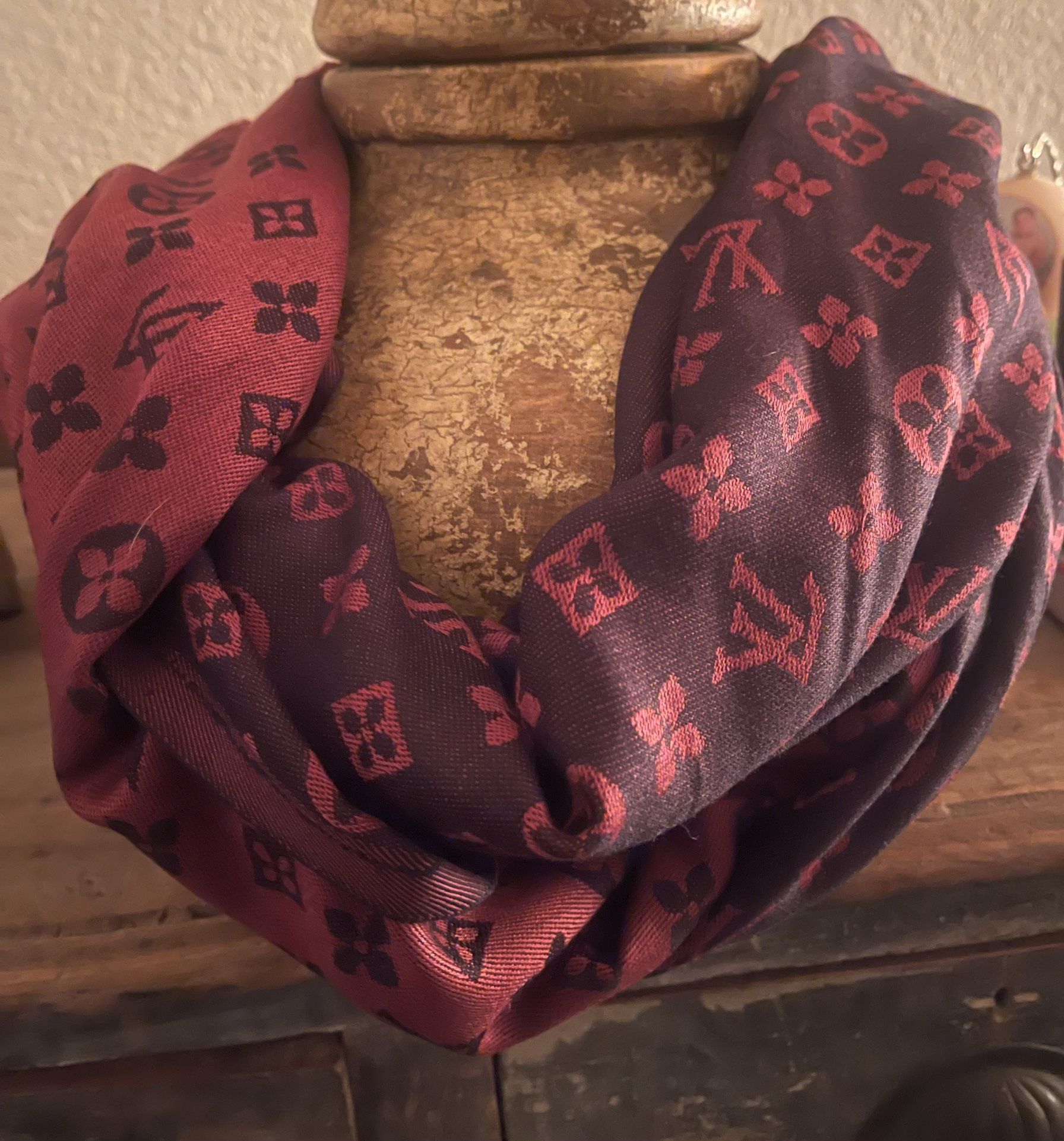 Louis Vuitton Oversized Silk Scarf