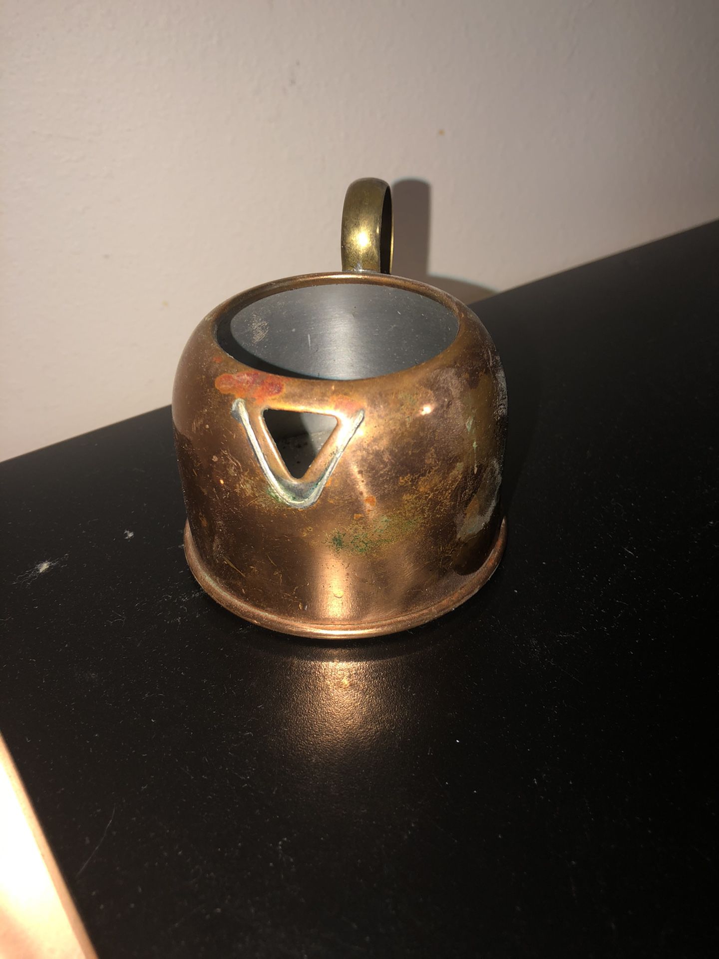 Small copper tea pot