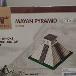 Brand New Mayan Pyramid Mini Bricks Construction Set Model kit
