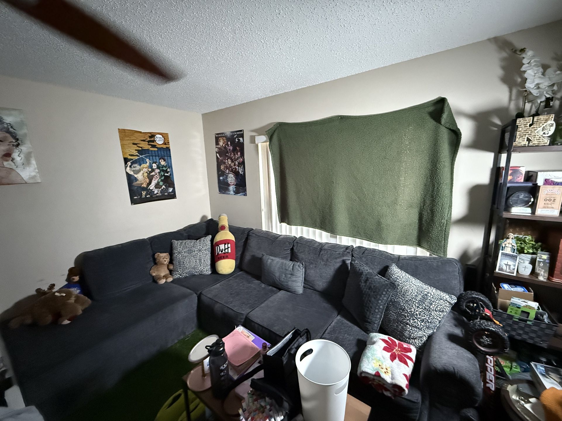 Dark Gray Sectional Couch