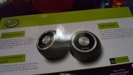 USB 2.0 speakers