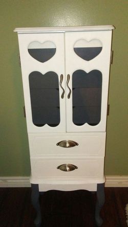 Jewelry armoire refurbished