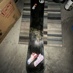 solo factory 153cm snowboard