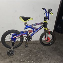 Kids Bike With Training Wheels 