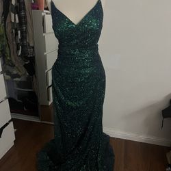 Emerlad Green Dress