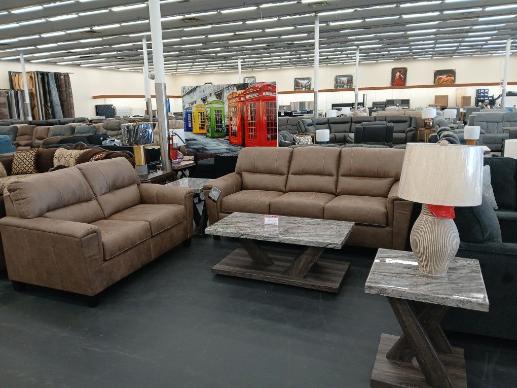 LEATHER SOFA SETS