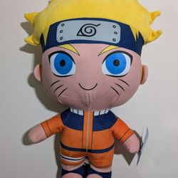 Large Naruto Plush - New With Tags