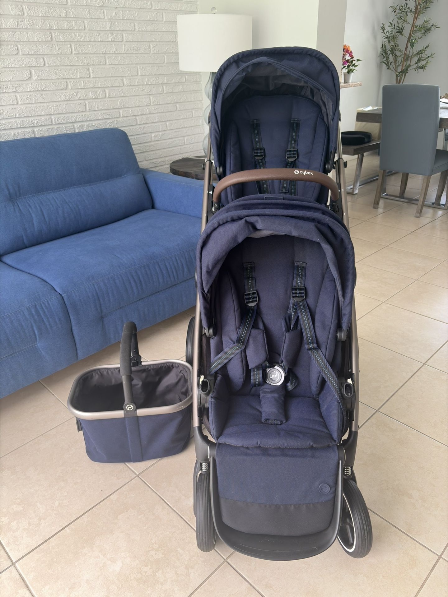 Coche Doble/ Double Stroller