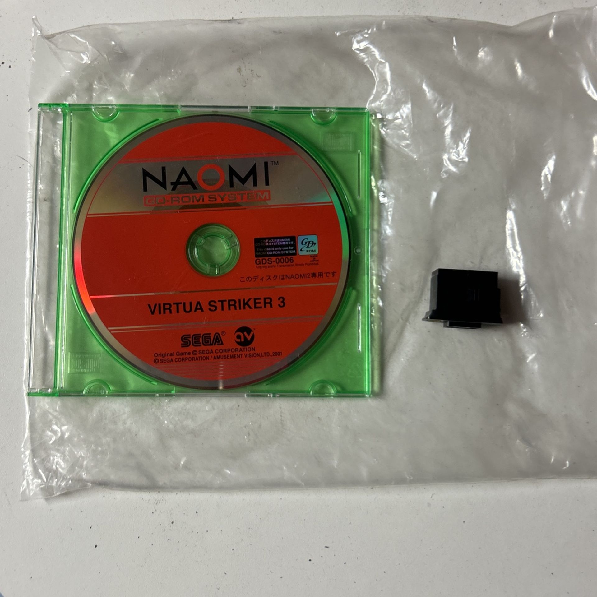 Naomi Virtua Striker 3 GD Rom Set Arcade Video Game Software Set Parts C133