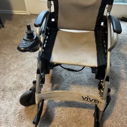 Foldable Electric Mobility Chair With Joystick And Charger (OBO)