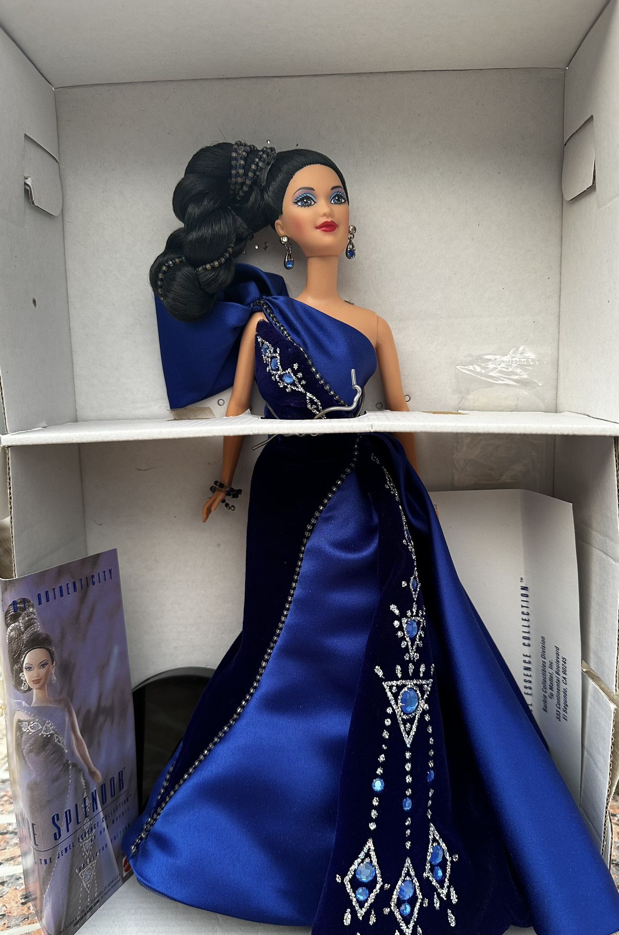 Sapphire Splendor Barbie by Bob Mackie