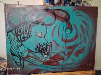 Graffiti style painting