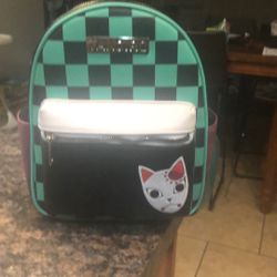 Demon Slayer - Tanjiro Kamado Training Mask Mini Backpack 