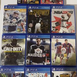 PS4 Games (Send Offers For All) 