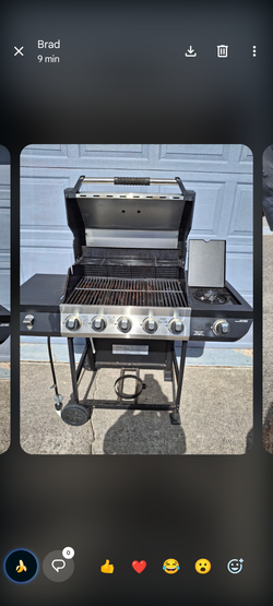 Brinkmann 6 Burner gas grill