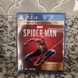 PS4 Spider-Man Game Of The Year Edition