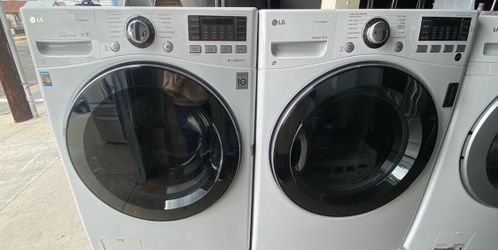 🔥🔥LG front load washer and gas dryer 🔥🔥