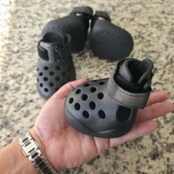 Pawposh Medium/Large Black Dog Shoes 