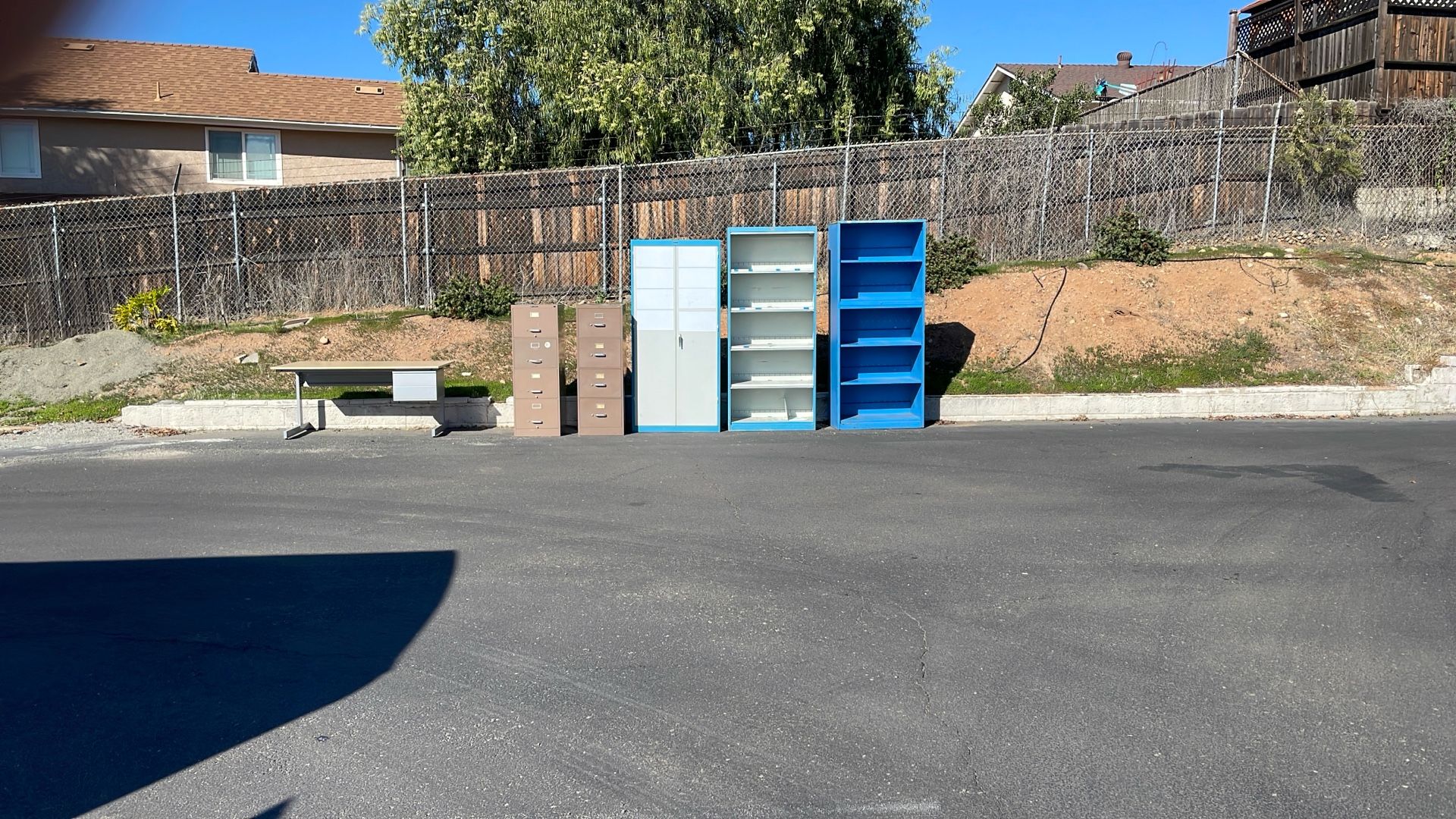 Cabinets And File Cabinets And Desk