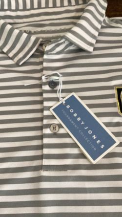 Bobby Jones Tournament Collection Golf Shirt With Knights Logo M