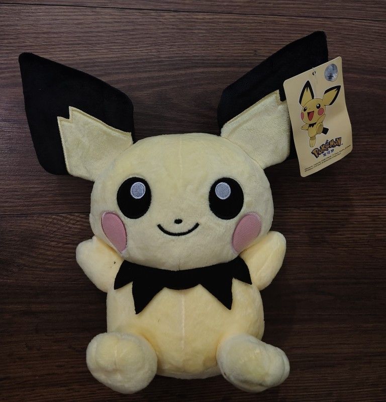 New 9" Pichu Pokemon Plush