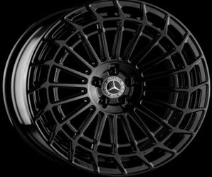 Mercedes Staggered Wheels Gloss Black (19x8.5&9.5) (5x112)