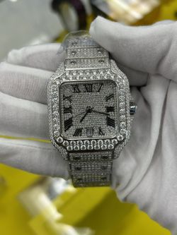 Bussdown moissanite diamond Watch