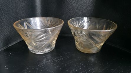 Vintage Anchor Hocking Glass Dessert Cup