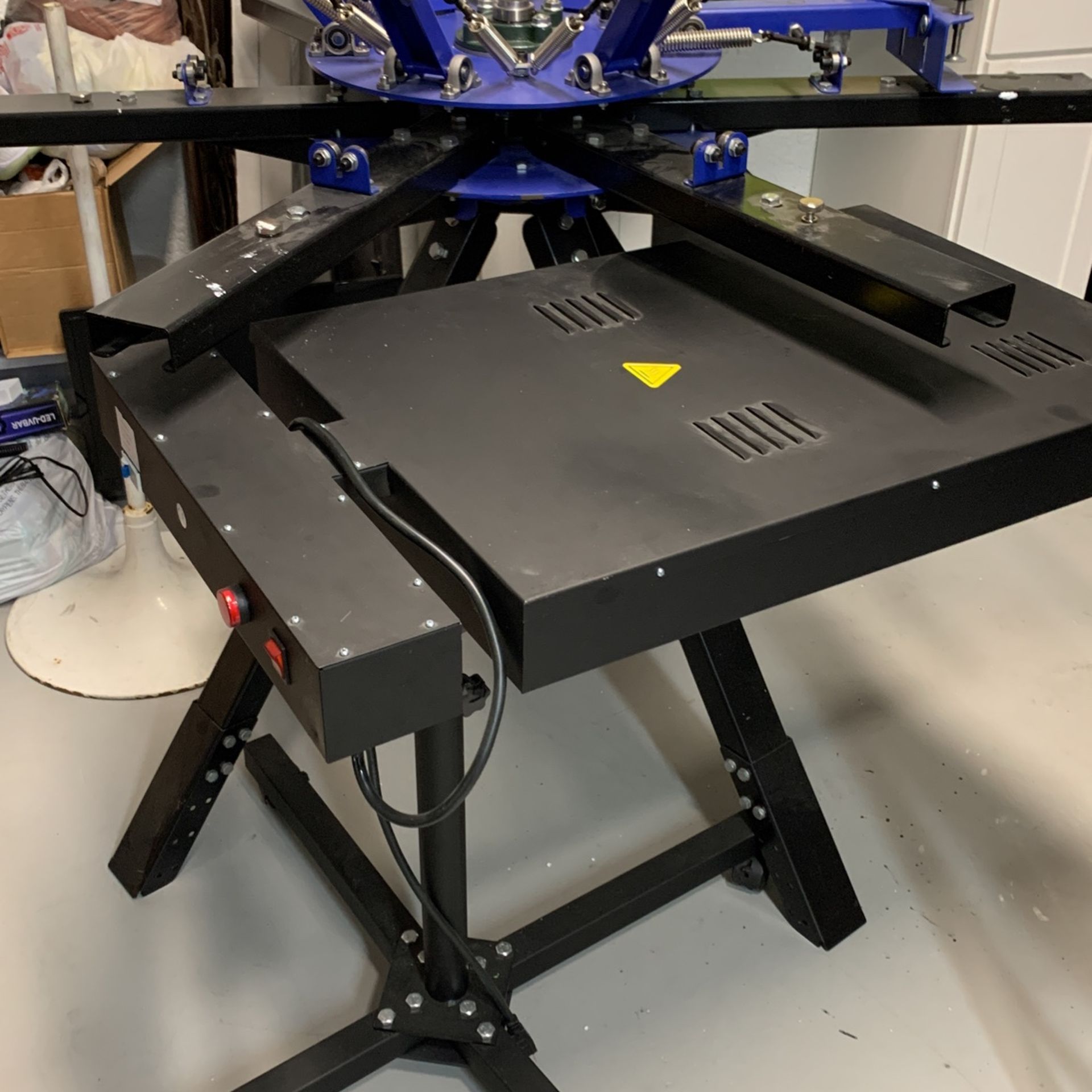 Screen Printer And Flash Dryer