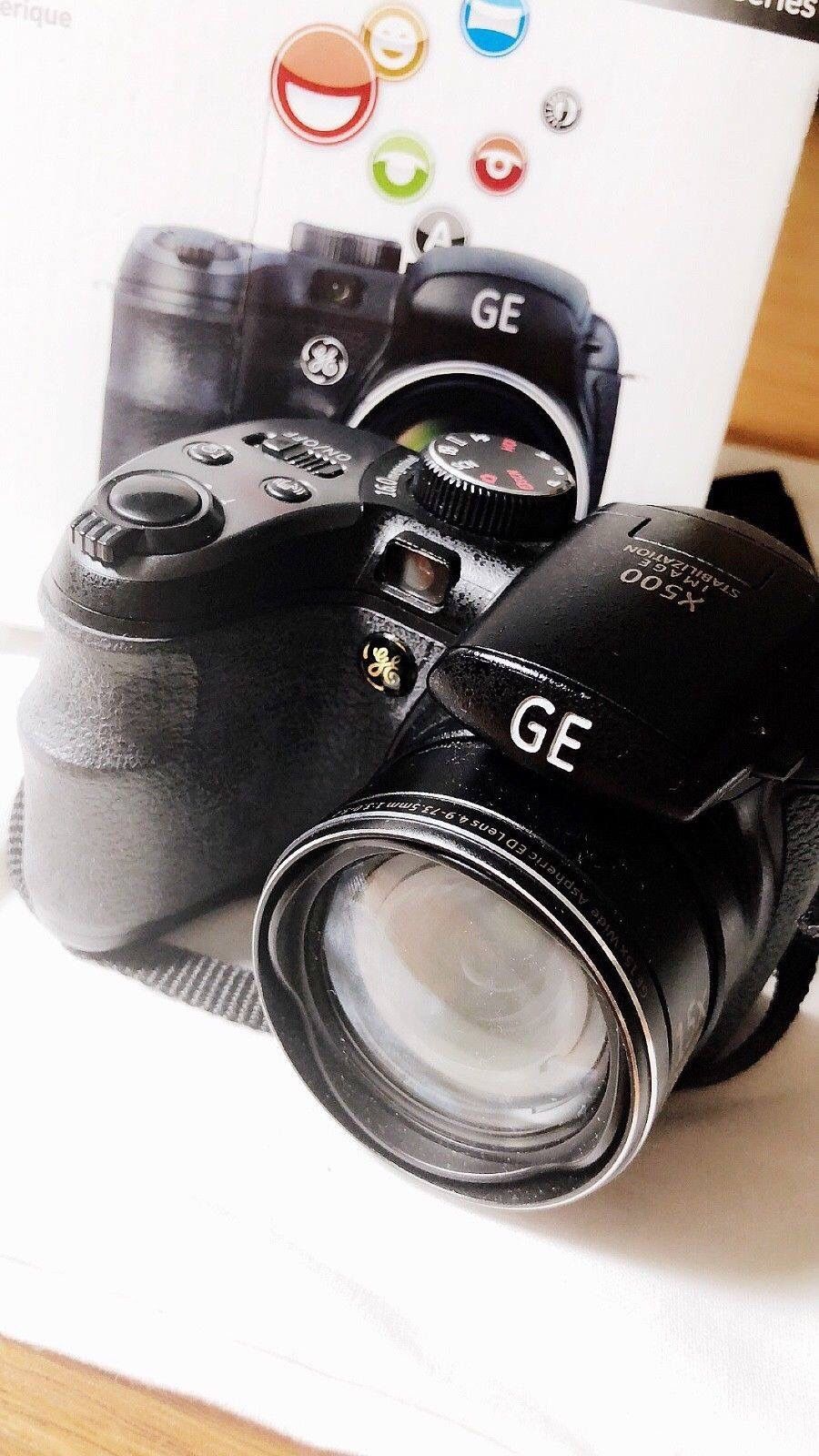 GE Power Pro Series X500 16.0MP Digital Camera - 15x Optical Zoom - Video