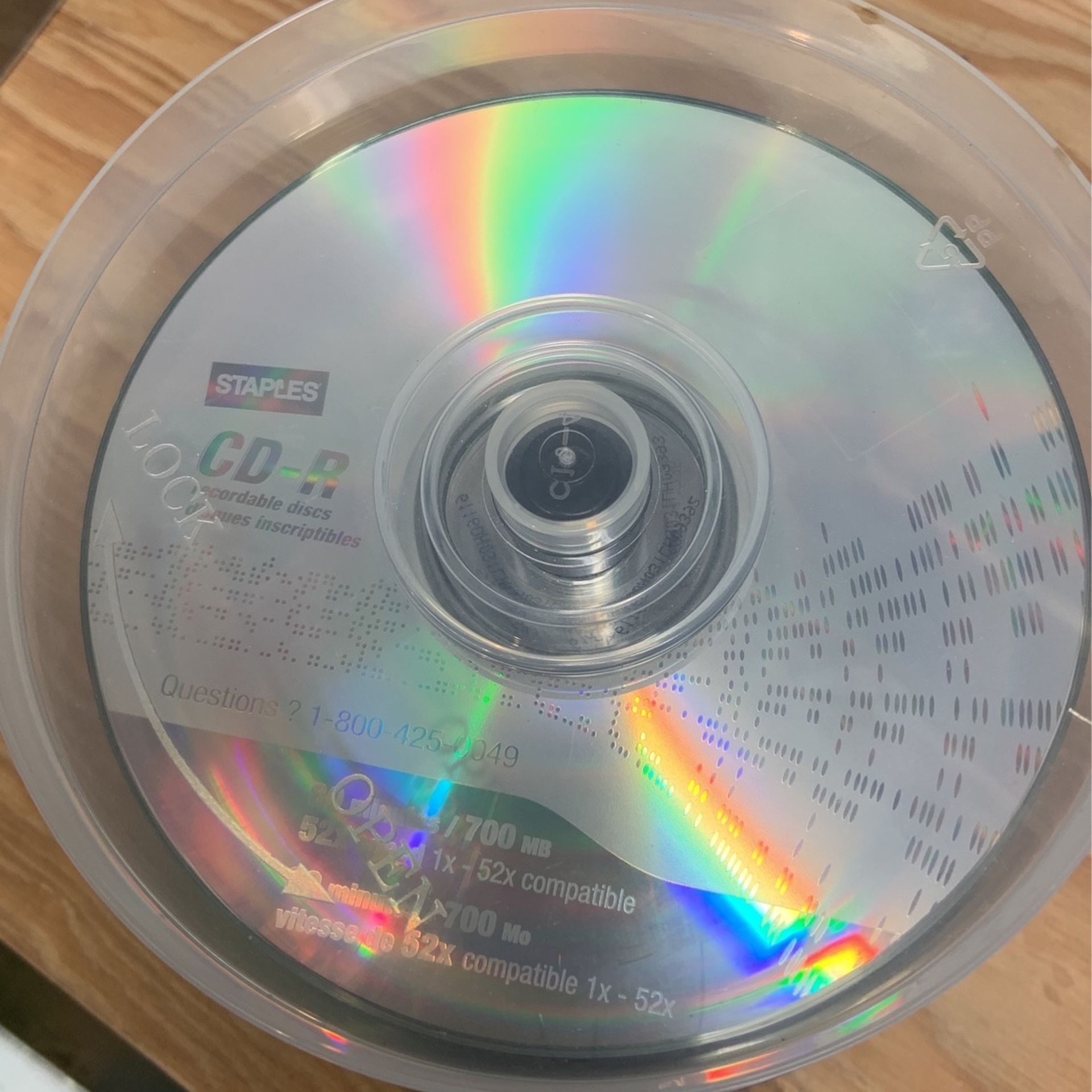 Cd-r Recordable Discs New Unused (49 discs)