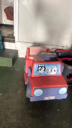 Bluey electric car