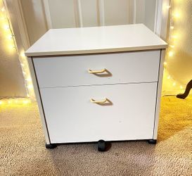 IKEA 2 Drawer compact file cabinet