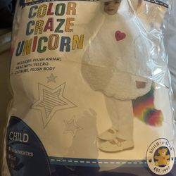 Build A Bear Unicorn Costume For Kids Size 4-6 