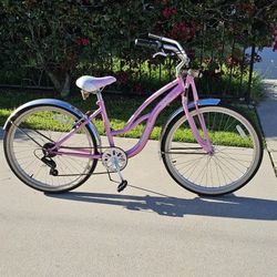 Pink Beach Cruiser