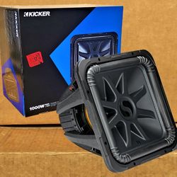 Kicker L7S15 L7S Bass Speaker L7 Solo-Baric 15" Dual Voice Coil 4-Ohm Subwoofer 2000 Watts 44L7S154 🚗 Payment Options Available 🚗