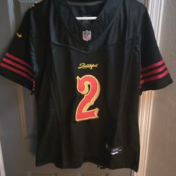 San Francisco 49ers Black Lenoir Woman Xl