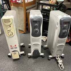 Oil Filled Heaters, 45.00 Ea