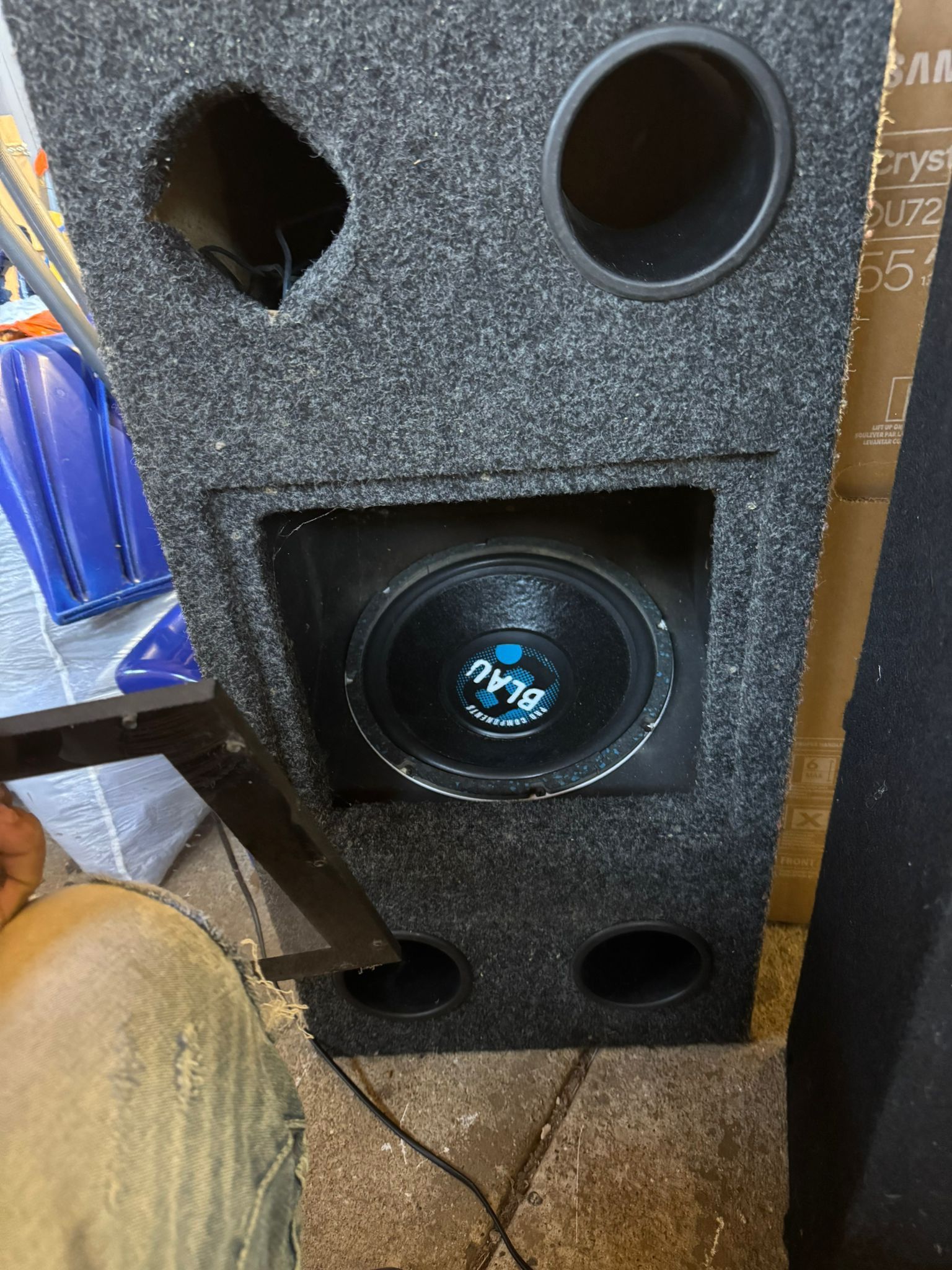 Blau Buffer Speakers 