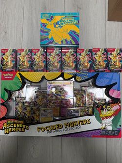 Pokémon Mega Evolution Ascended Heroes Bundle Lot