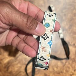 Custom LV Collar & Leash Set