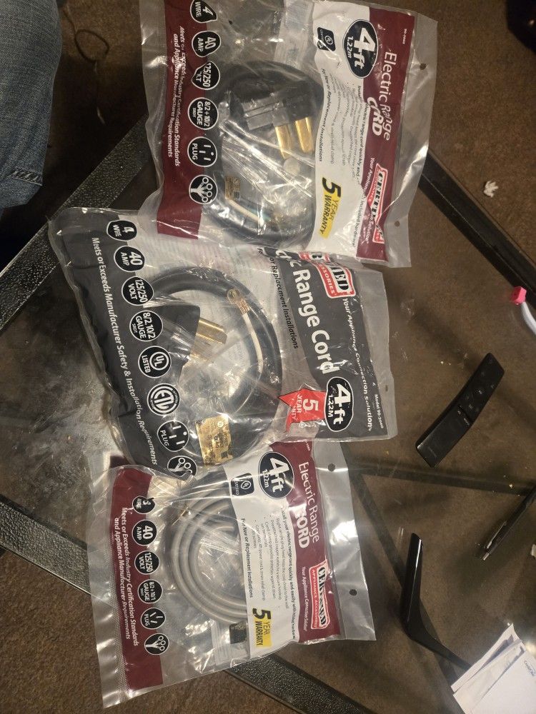 Electric Range Cord